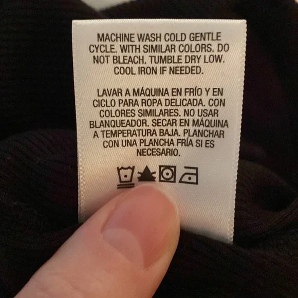 Bongo Plus Black Tee with Lace, 2X - Picture 6 of 6